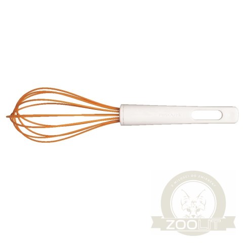 Fiskars Trzepaczka Z Silikonowymi Końcówkami Biało-Pomarańczowa 29cm