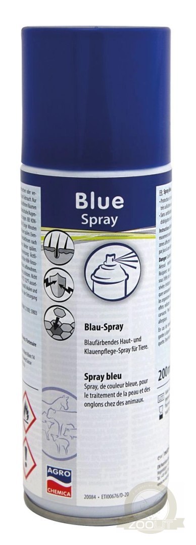 Kerbl Niebieski Koloryzujący Spray Do Pielęgnacji Skóry Kopyt I Racic 200ml Kerbl Niebieski Koloryzujący Spray Do Pielęgnacji Skóry Kopyt I Racic 200ml