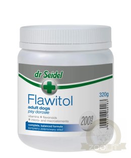 Laboratorium DermaPharm Dr Seidel Flawitol Dla Psów Dorosłych 200 Tabletek