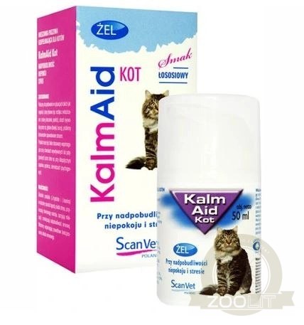 Scanvet Kalm Aid Kot Żel 50ml Scanvet Kalm Aid Kot Żel 50ml