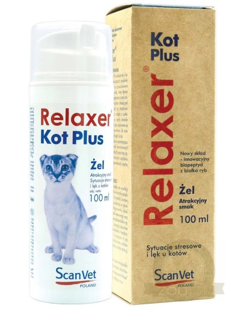 Scanvet Relaxer Kot Plus 100ml Scanvet Relaxer Kot Plus 100ml