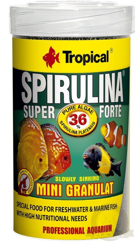 Tropical Super Spirulina Forte Mini Granulat 100ml Tropical Super Spirulina Forte Mini Granulat 100ml