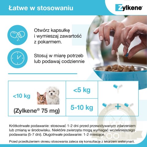 Vetoquinol Zylkene 75mg 10tab Vetoquinol Zylkene 75mg 10tab