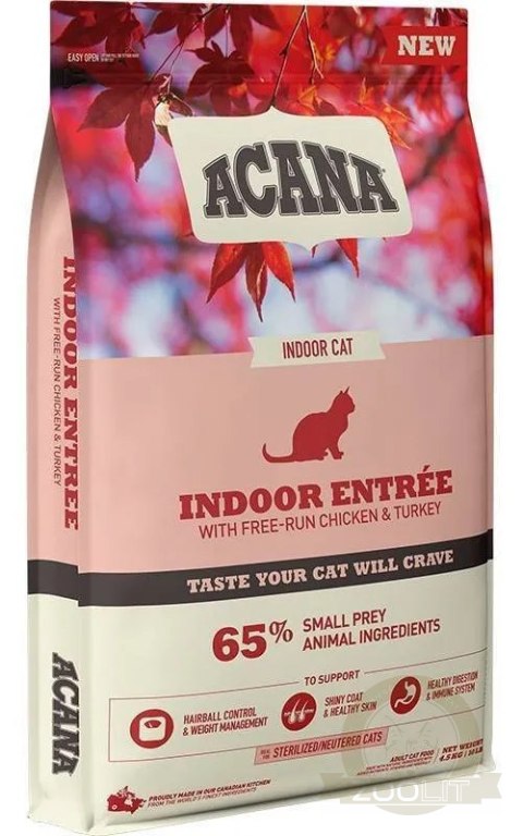 Acana Indoor Entree Cat 4,5kg Acana Indoor Entree Cat 4,5kg