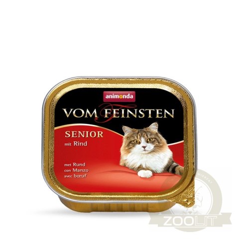 Animonda Vom Feinsten Senior Cat Wołowina 100g Animonda Vom Feinsten Senior Cat Wołowina 100g