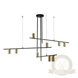 Arizona 9 linia lampa wisząca czarny/złoty LP-074/9PL BK/GD
