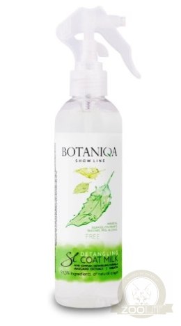 BOTANIQA Detangling Coat Milk Mleczko Ułatwiające Rozczesywanie 250ml