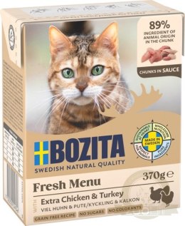 BOZITA Cat Kurczak I Indyk W Sosie 370g