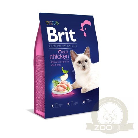 Brit Premium By Nature Adult Cat Chicken 8kg Brit Premium By Nature Adult Cat Chicken 8kg
