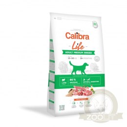Calibra Dog Life Adult Medium Lamb 12kg