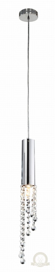 DUERO LAMPA WISZĄCA 1X3W LED GU10 CHROM