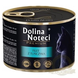 Dolina Noteci Premium Dla Kota Filet Z Tuńczyka W Sosie 185g