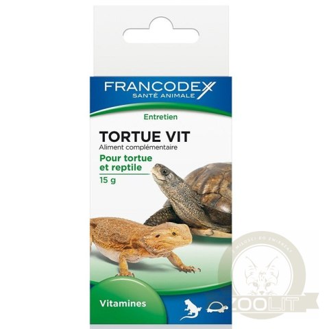 FRANCODEX Witaminy dla Żółwi i Gadów - mocny szkielet 15g