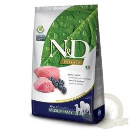 Farmina N&D Prime Canine Adult Medium&Maxi Lamb& Blueberry 12kg