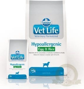 Farmina Vet Life Canine Hypoallergenic Egg&Rice 12kg Farmina Vet Life Canine Hypoallergenic Egg&Rice 12kg