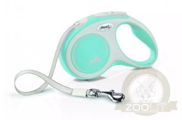 Flexi Smycz New Comfort S Taśma 5m Do 15kg Błękitna
