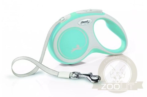 Flexi Smycz New Comfort S Taśma 5m Do 15kg Błękitna Flexi Smycz New Comfort S Taśma 5m Do 15kg Błękitna