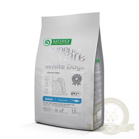 Nature's Protection Superior Care Grain Free Adult Small Breeds Herring 1,5kg Nature's Protection Superior Care Grain Free Adult Small Breeds Herring 1,5kg