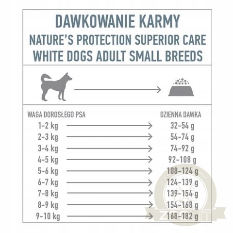 Nature's Protection Superior Care White Dogs GF White Fish Adult Small 1,5kg Nature's Protection Superior Care White Dogs GF White Fish Adult Small 1,5kg