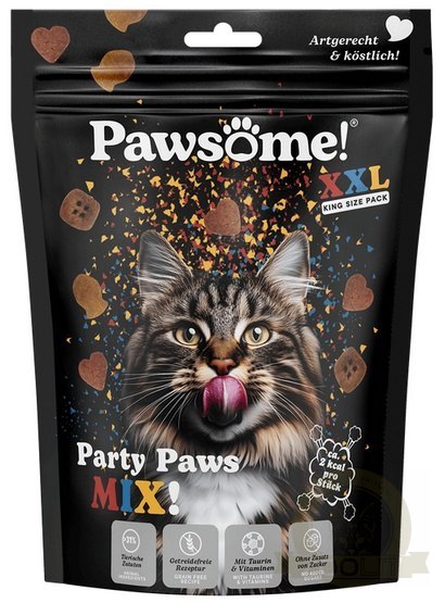 Pawsome Crunchy Party Paws Mix 150g Pawsome Crunchy Party Paws Mix 150g