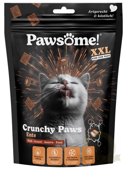 Pawsome Crunchy Paws Kaczka 150g Pawsome Crunchy Paws Kaczka 150g