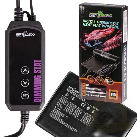 Repti-Zoo Digital Heat Mat 6W - mata grzewcza PVC z termostatem Repti-Zoo Digital Heat Mat 6W - mata grzewcza PVC z termostatem