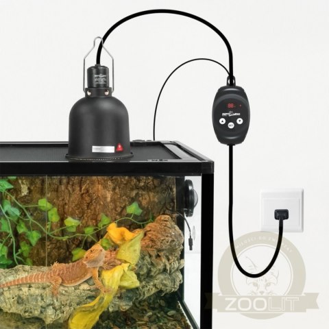 Repti-Zoo Lamp with Thermostat - lampa do terrarium z termostatem Repti-Zoo Lamp with Thermostat - lampa do terrarium z termostatem