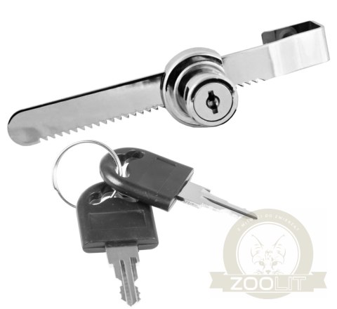 Terrario Safe Terri 90 - zamek do drzwi przesuwnych 9cm Terrario Safe Terri 90 - zamek do drzwi przesuwnych 9cm