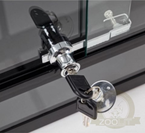 Terrario Safe Terri 90 - zamek do drzwi przesuwnych 9cm Terrario Safe Terri 90 - zamek do drzwi przesuwnych 9cm