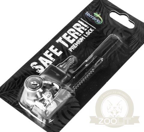 Terrario Safe Terri 90 - zamek do drzwi przesuwnych 9cm Terrario Safe Terri 90 - zamek do drzwi przesuwnych 9cm