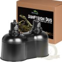 Terrario SunFusion Duo - podwójna oprawka na żarówki grzewcze i UVB