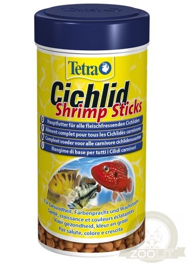 Tetra Cichlid Shrimp Sticks 250ml Tetra Cichlid Shrimp Sticks 250ml