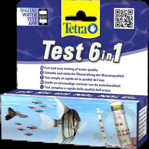 Tetra Test 6in1 10szt Tetra Test 6in1 10szt