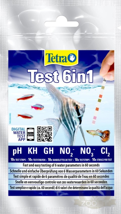 Tetra Test 6in1 10szt Tetra Test 6in1 10szt
