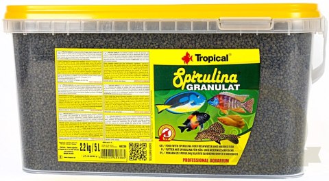 Tropical Spirulina Granulat 5000ml.