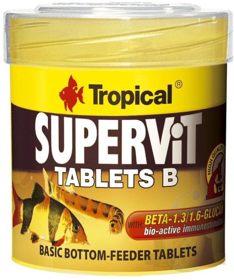 Tropical SuperVit 200szt Tablets B 50ml Tropical SuperVit 200szt Tablets B 50ml