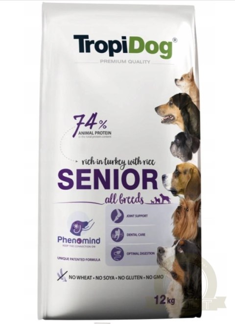 Tropidog Premium Senior 12kg Tropidog Premium Senior 12kg