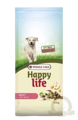 Versele-Laga Happy Life Adult Z Jagnięciną 15kg