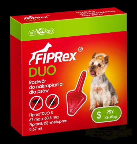 Vet-Agro Fiprex Duo S 0,67ml