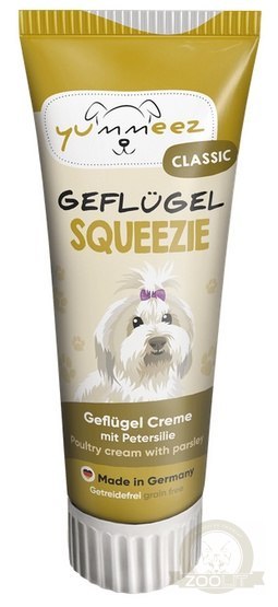 Yummeez Classic Squeezie Drób pasta 75g