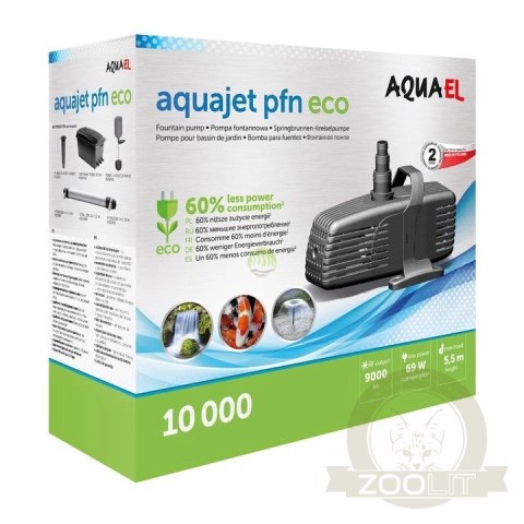 AQUAEL Pompa Fontannowa Pfn 10000 Eco AQUAEL Pompa Fontannowa Pfn 10000 Eco
