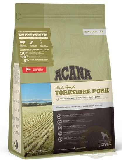 Acana Singles Yorkshire Pork 2kg Acana Singles Yorkshire Pork 2kg