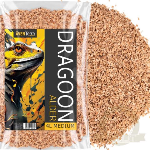 Aventerra Sweden DRAGOON Alder Medium 4l - średnie zrębki olchowe Aventerra Sweden DRAGOON Alder Medium 4l - średnie zrębki olchowe