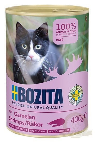 Bozita z Krewetkami puszka 400g Bozita z Krewetkami puszka 400g