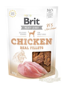 Brit Jerky Snack Chicken Fillets 80g