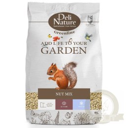 Deli Nature Greenline Nut Mix - pokarm dla ptaków i wiewiórek 500g