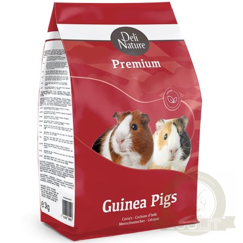Deli Nature Premium Guinea Pig - karma dla świnek morskich z wit. C 800g Deli Nature Premium Guinea Pig - karma dla świnek morskich z wit. C 800g