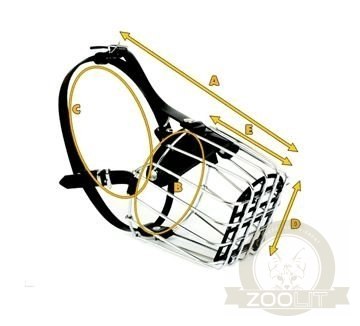 Dingo Kaganiec Metalowy Dla Psa Rozmiar 8a Dingo Kaganiec Metalowy Dla Psa Rozmiar 8a