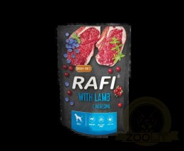 Dolina Noteci Rafi Z Jagnięciną Dla Psa (Czarne Opakowanie) 300g