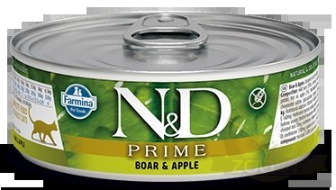 Farmina N&D Prime Feline Boar & Apple 80g Farmina N&D Prime Feline Boar & Apple 80g